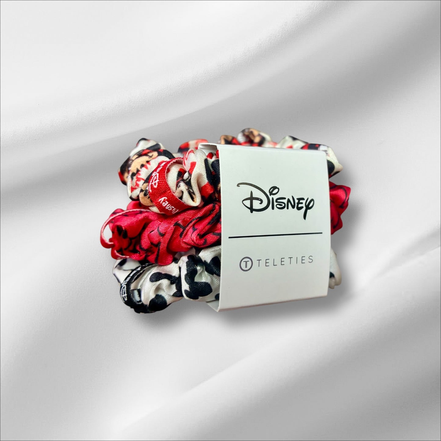 Disney Teleties Silk Scrunchies