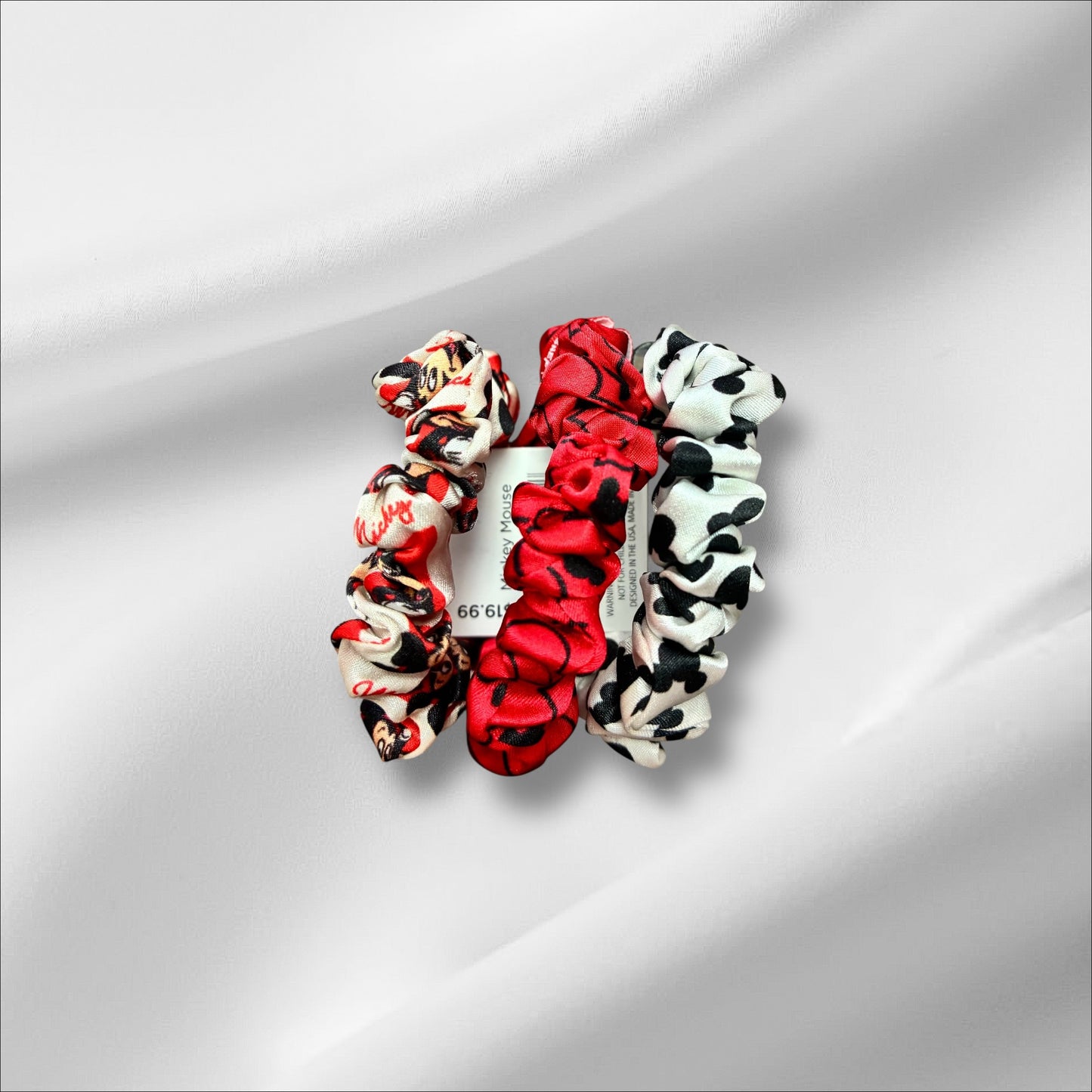 Disney Teleties Silk Scrunchies