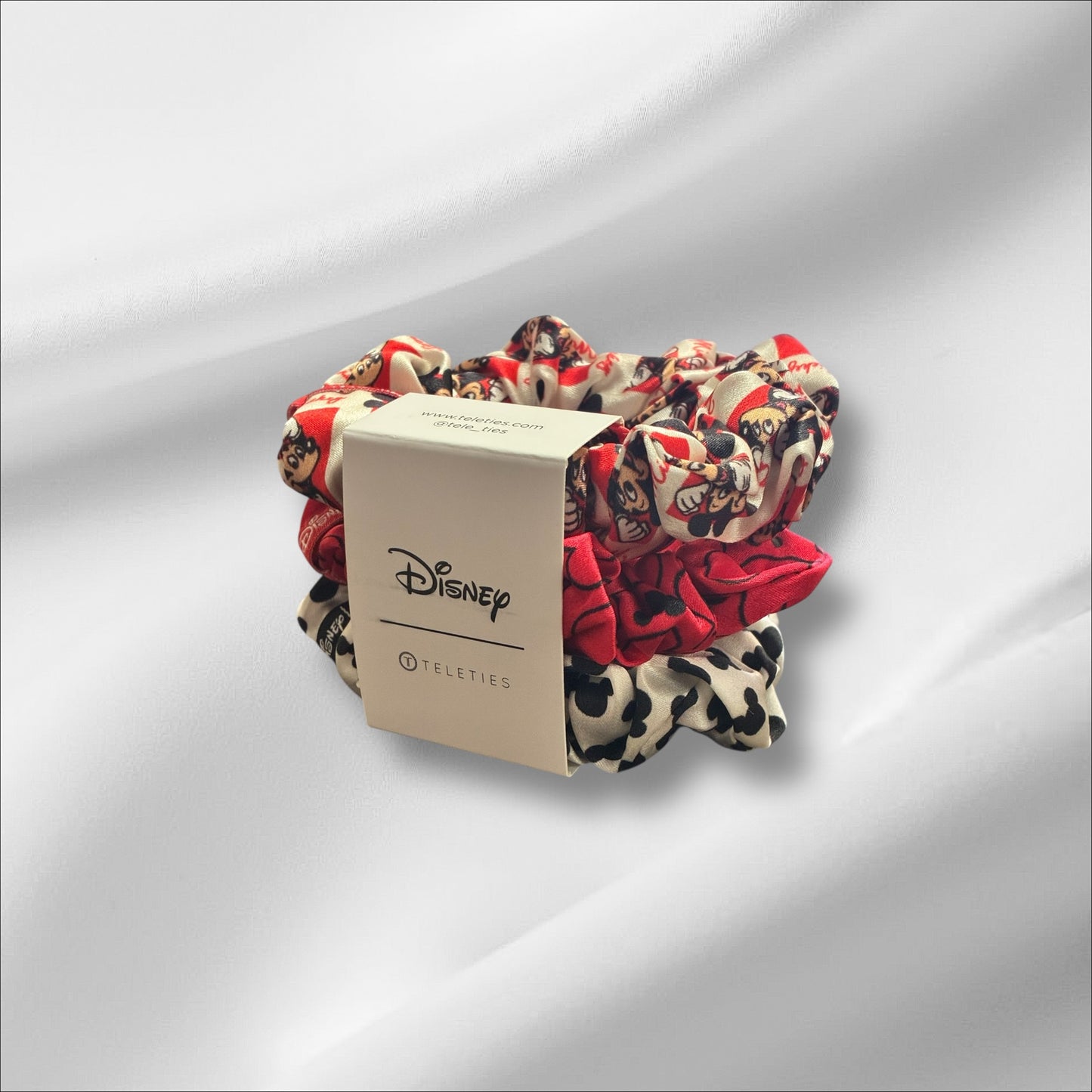 Disney Teleties Silk Scrunchies