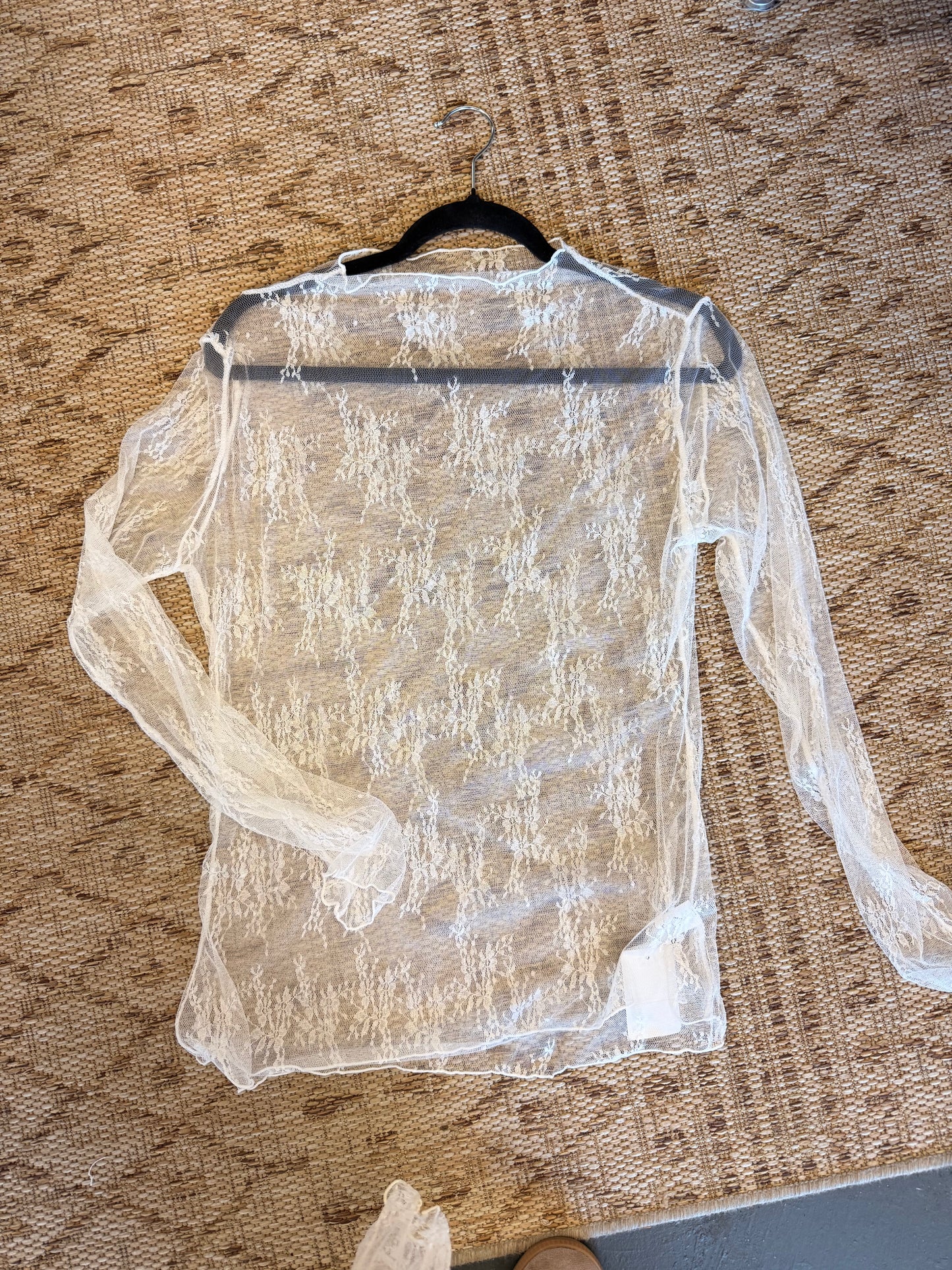 Curvy Lace Undershirt