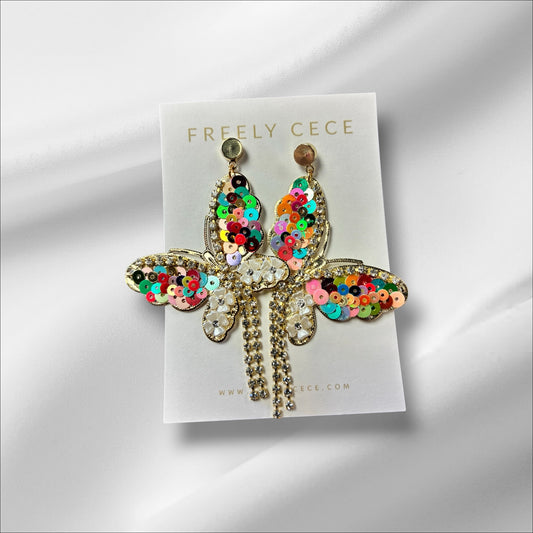 Sequin Earrings