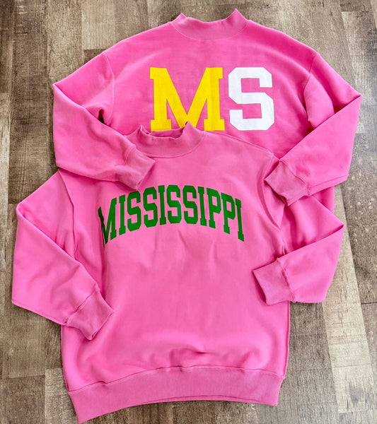 Mock Neck Sweatshirt