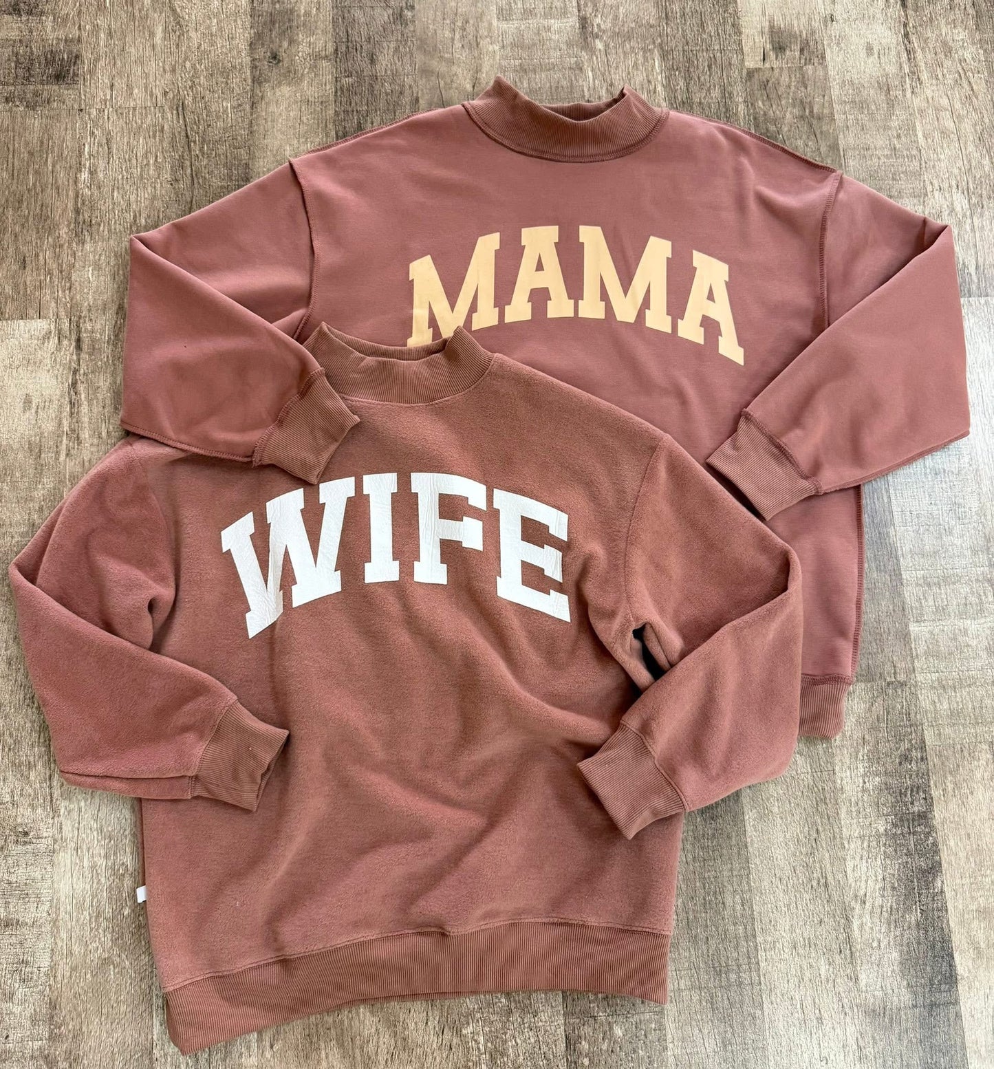 Mock Neck Sweatshirt