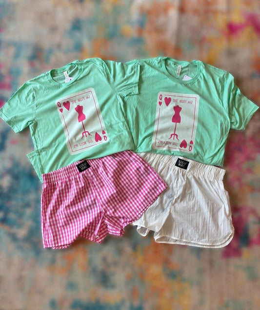 Mint Queen of Heart Tee