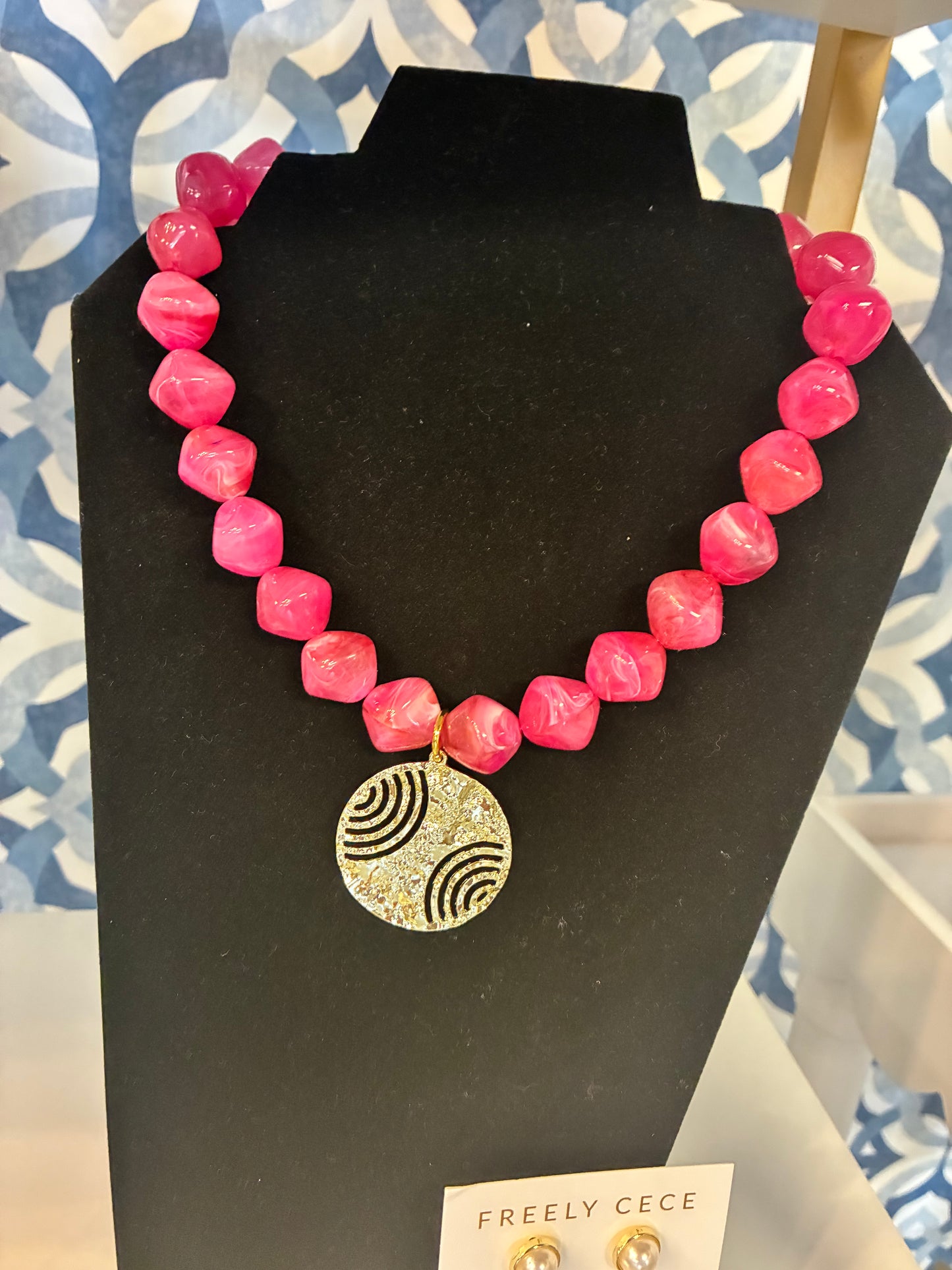 Beaded Charm Necklace