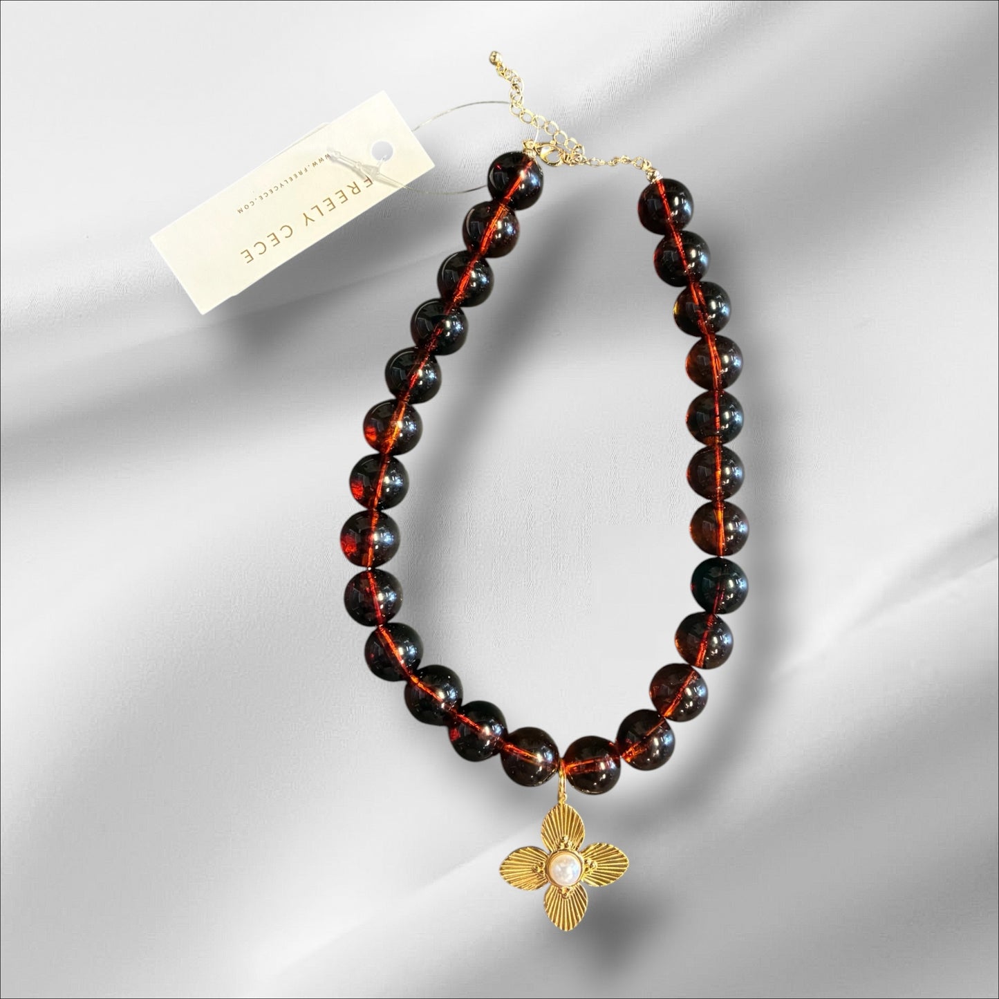 Beaded Charm Necklace