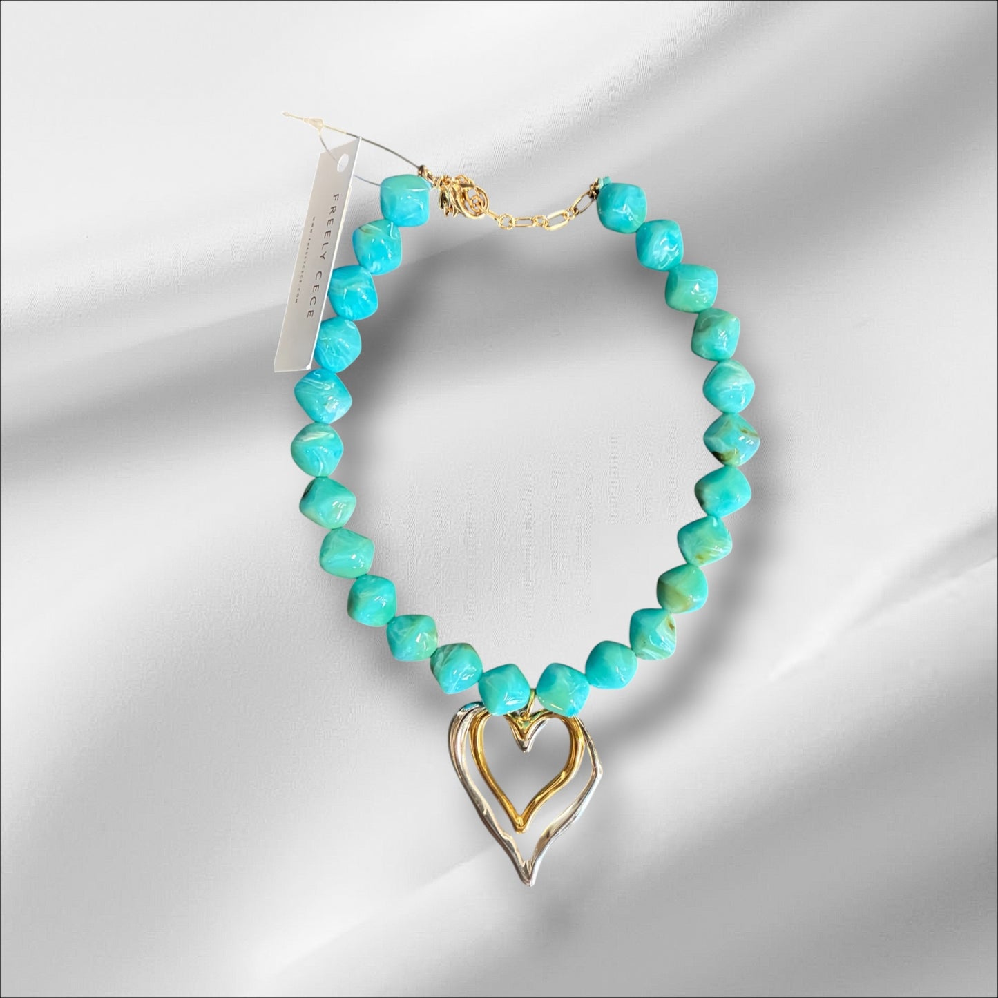 Beaded Charm Necklace