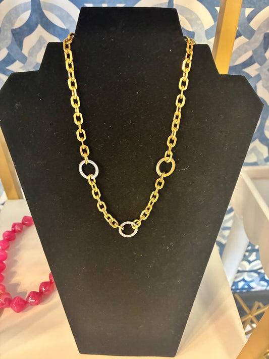 Mixed Metal Necklace