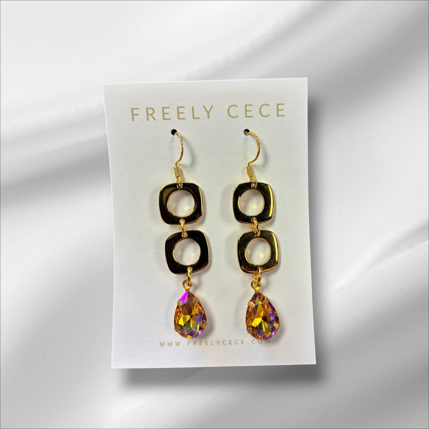 Multi-stone Earrings
