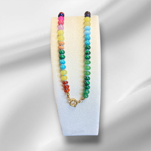 Multi Beaded Necklace
