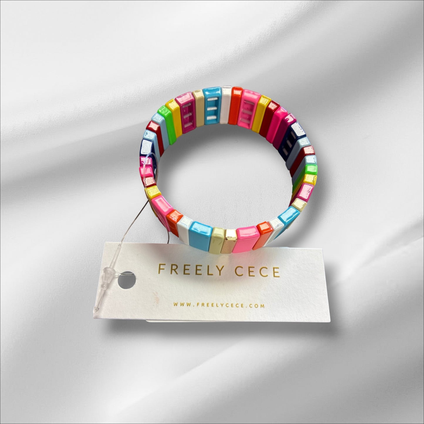 Summer Enamel Bracelet