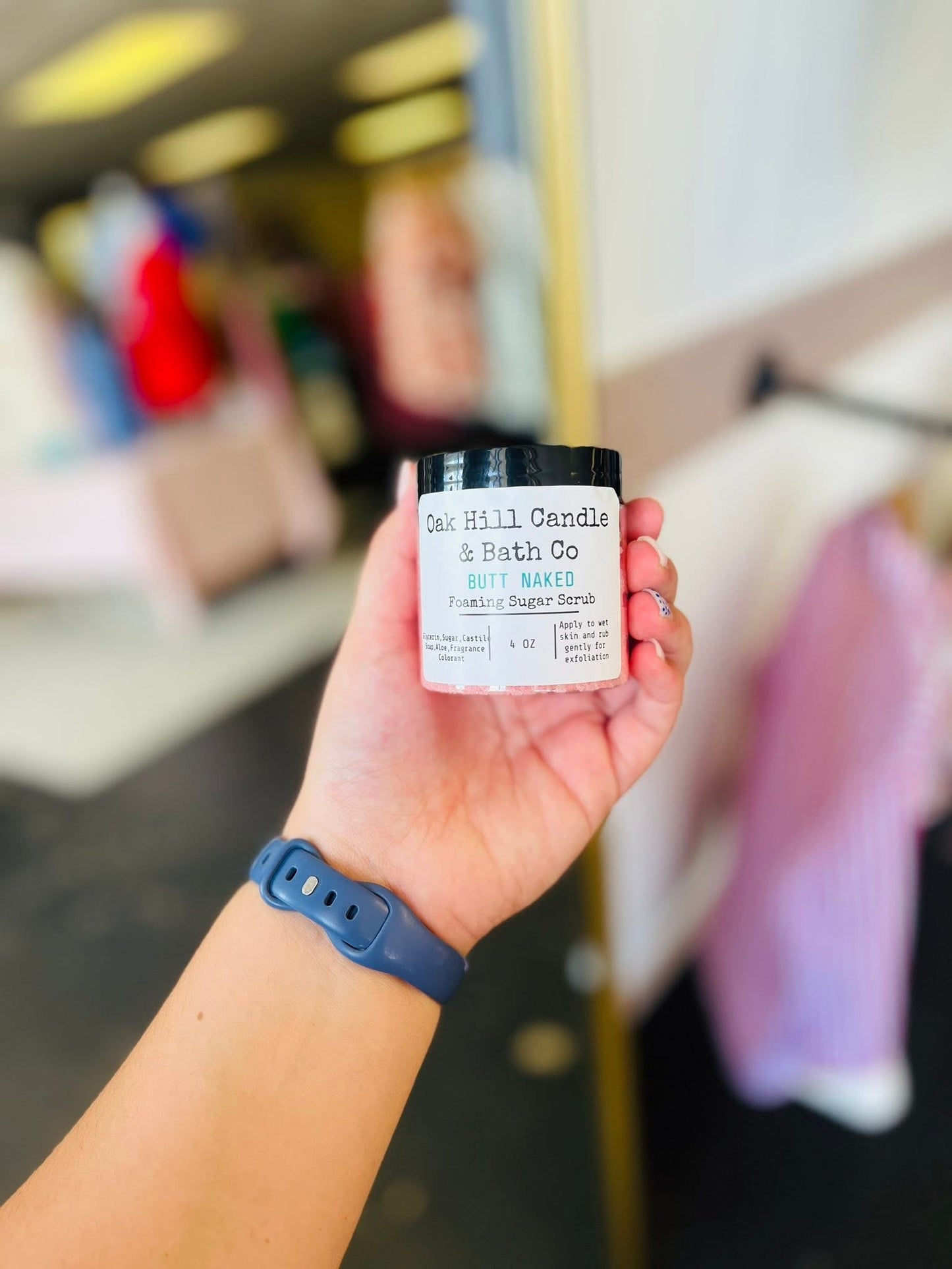 Oak Hill Foaming Sugar Scrub