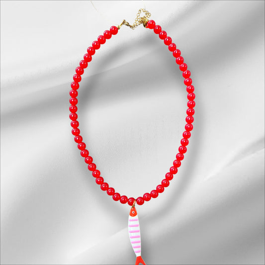 Scarlet Seas Necklace