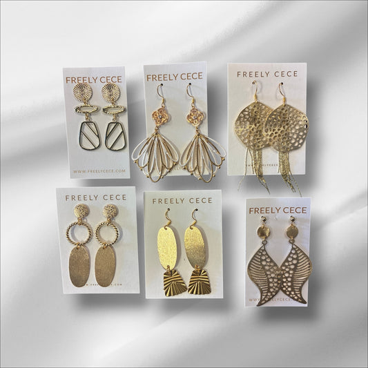 Gold Earrings
