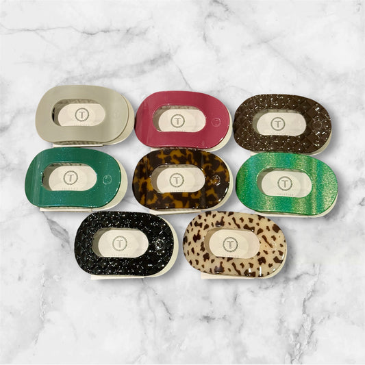 Large Oval Teleties Hair Clip