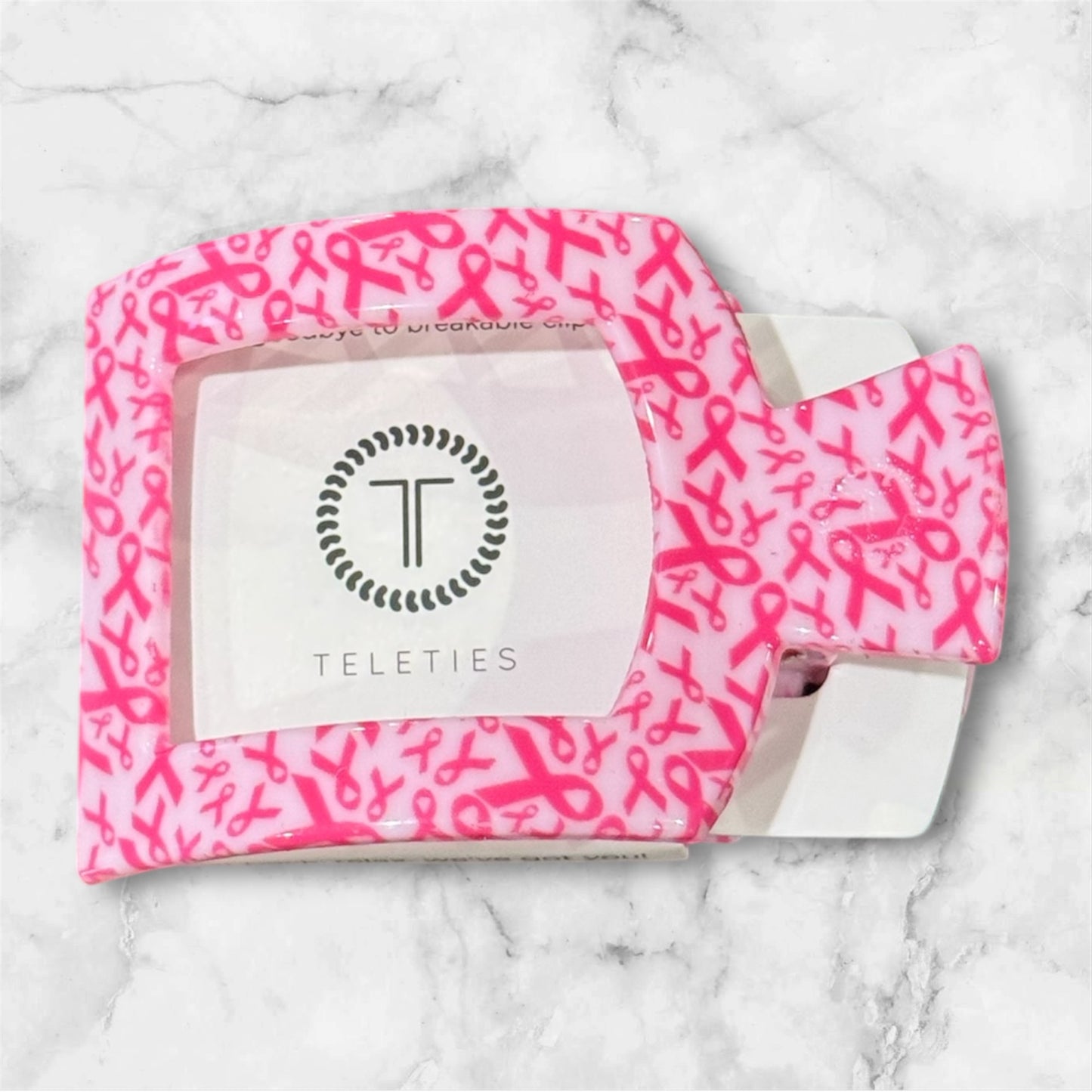 Small Square Teleties Hair Clip