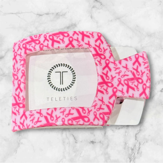 Small Square Teleties Hair Clip