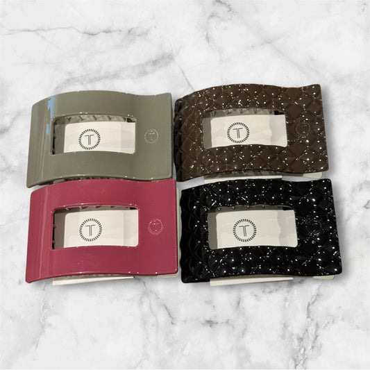 Large Rectangle Teleties Hair Clip