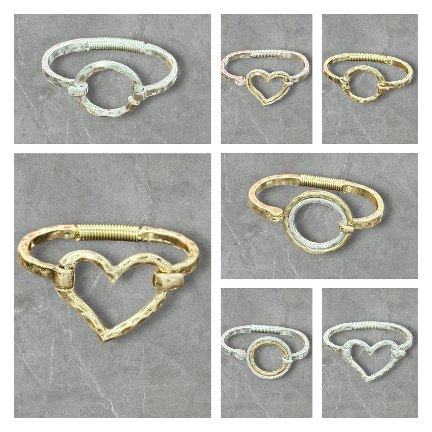 Hammered Cuffs