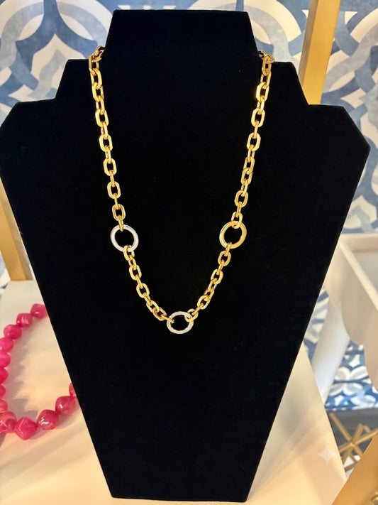 Mixed Metal Necklace