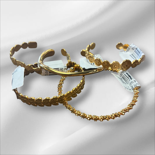 Gold Cuff Bracelet