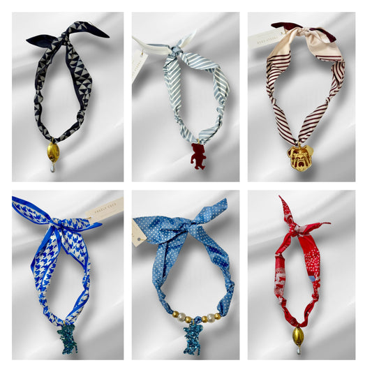 Game Day Scarf Necklaces