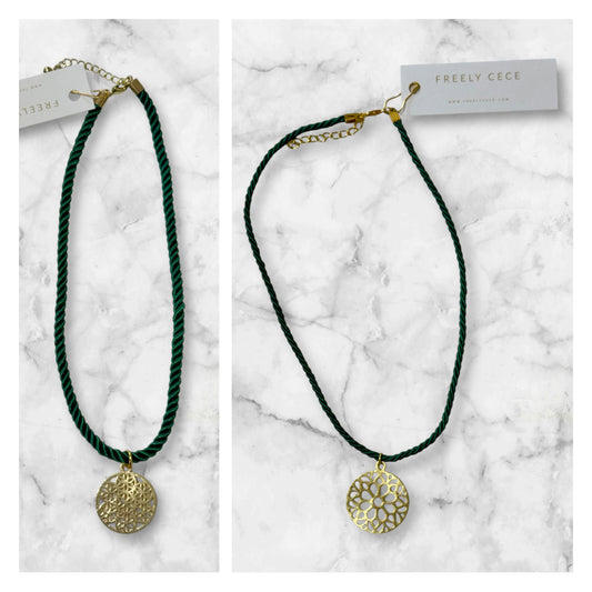 Green Rope Necklaces