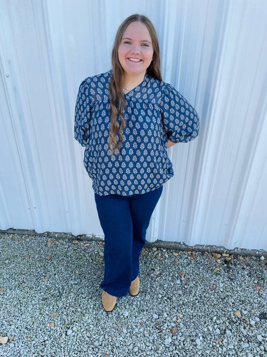 Curvy Heather Top