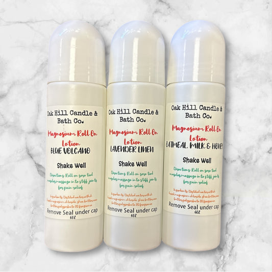 Oak Hill Magnesium Roll-On Lotion