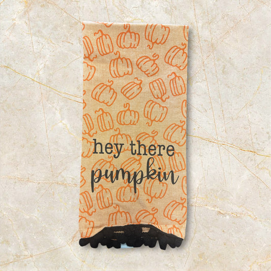 Hey There Pumpkin Tea Towel