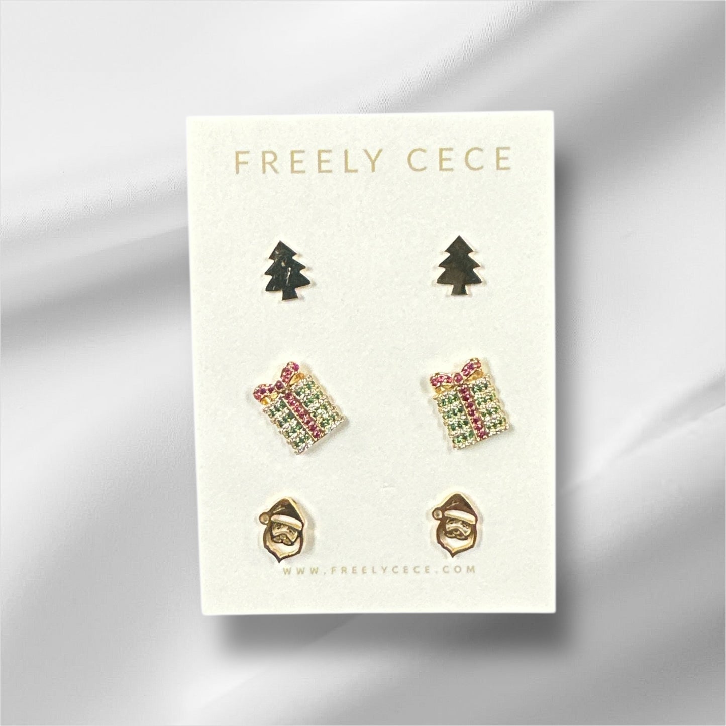 Christmas Stud Set