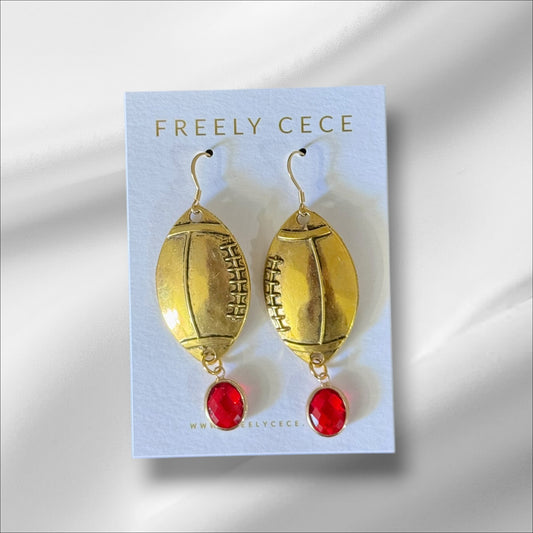 Football Fever Earrings