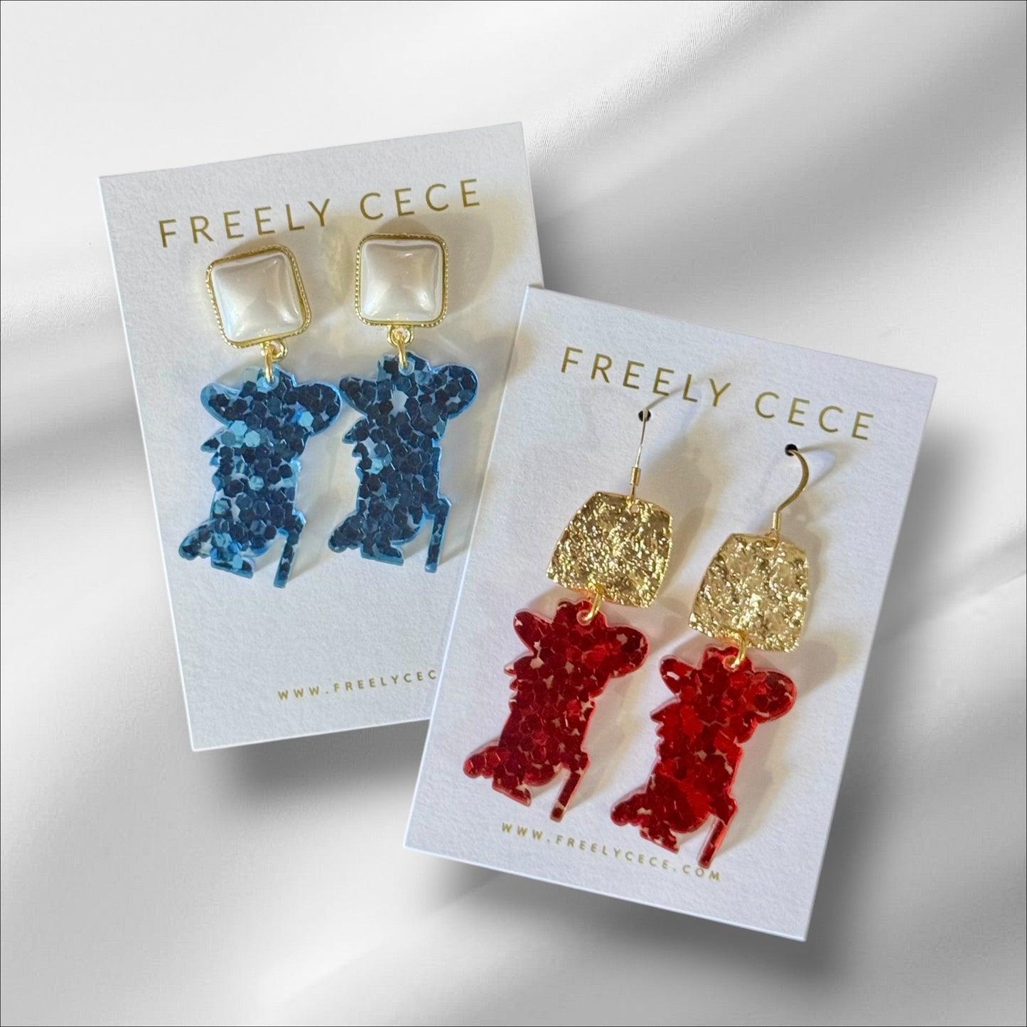 Go Sharks Earrings