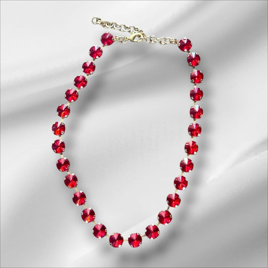 Red Gemstone Necklace