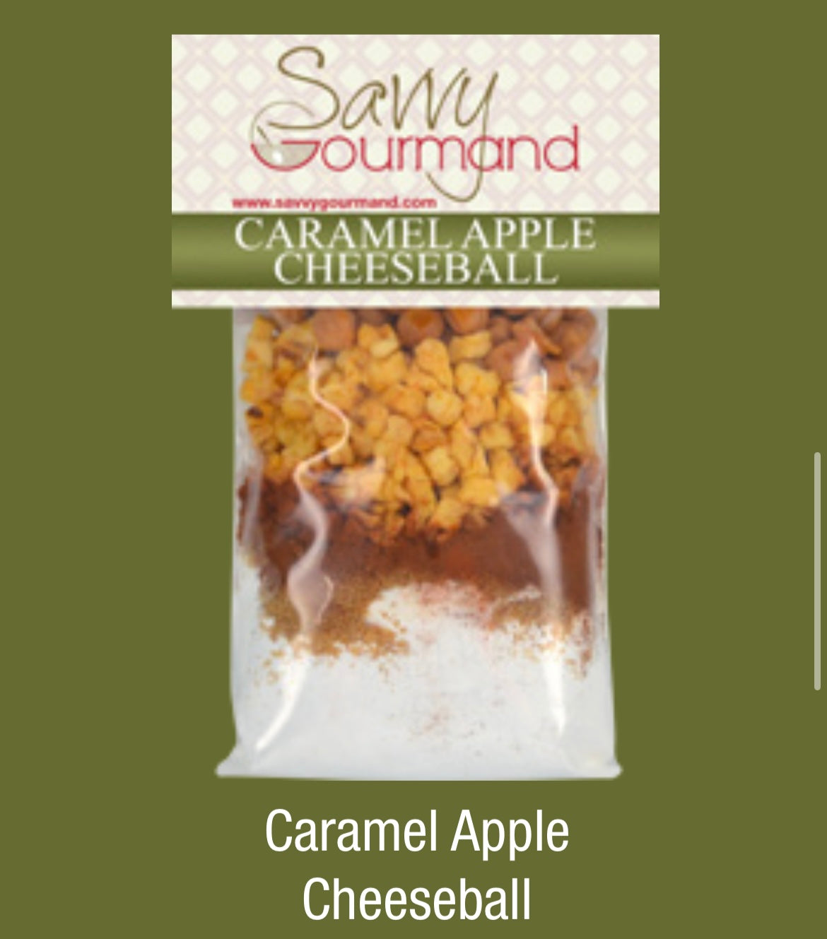 Caramel Apple Cheese Ball Mix