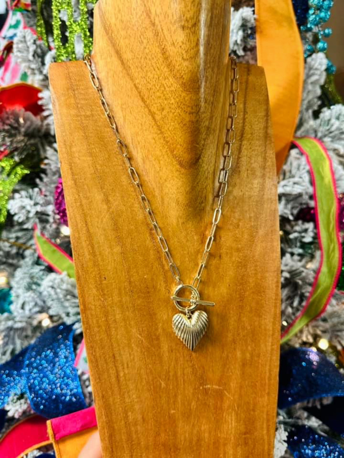 Shell Heart Necklace